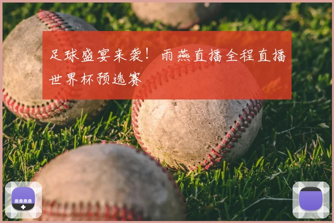 足球盛宴来袭！雨燕直播全程直播世界杯预选赛